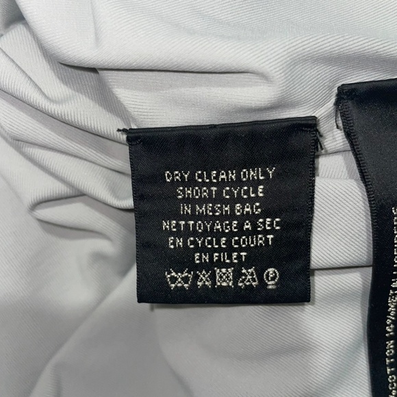 Ralph Lauren Black Label Bateau Mini length Metallic Shift PulloverDress Sz L - Picture 10 of 14